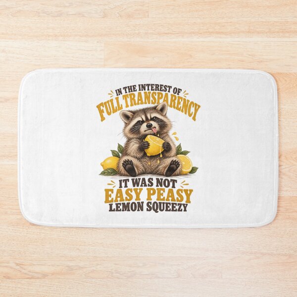 Item preview, In The Interest of Full Transparency Not Easy Peasy designed and sold by a-turner-paint.