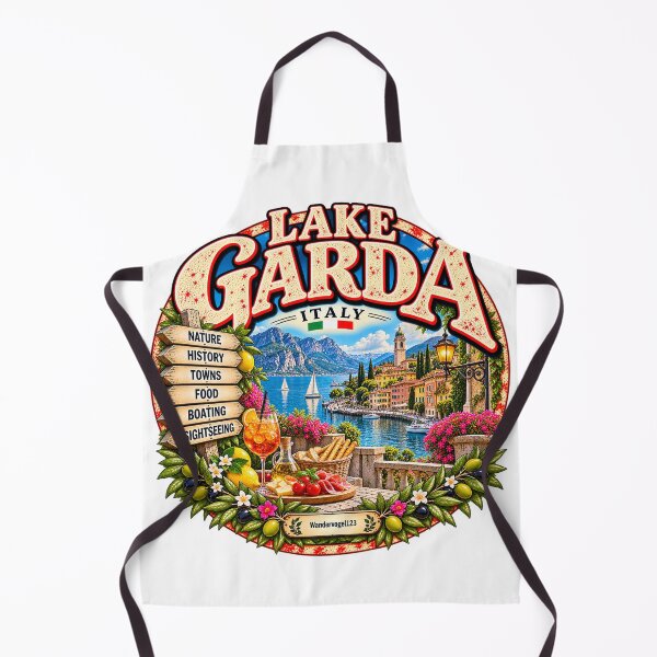 Item preview, Lake Garda, Italy – Alpine panorama & Dolce Vita designed and sold by Wandervogel123.