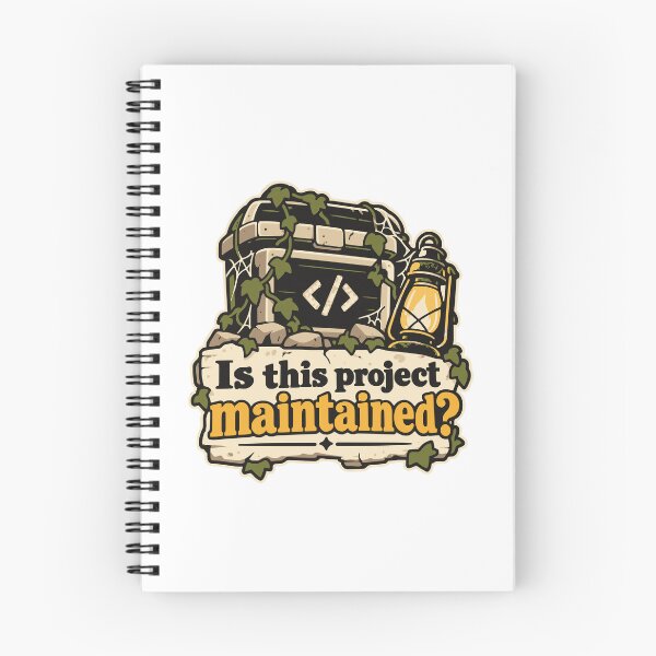 Item preview, Is This Project Maintained? Code Explorer Design designed and sold by ThreadQuirk.