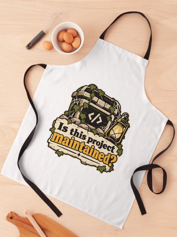 Thumbnail 1 of 6, Apron, Is This Project Maintained? Code Explorer Design designed and sold by ThreadQuirk.