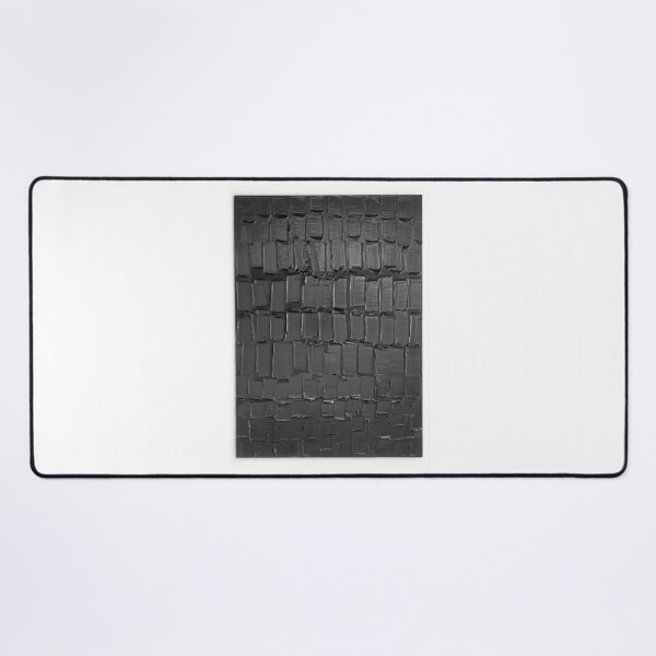 Item preview, Pierre Soulages art - Pierre Soulages artist - Pierre Soulages painting - Pierre Soulages abstract art - Pierre Soulages black painting designed and sold by Rohyadalim.