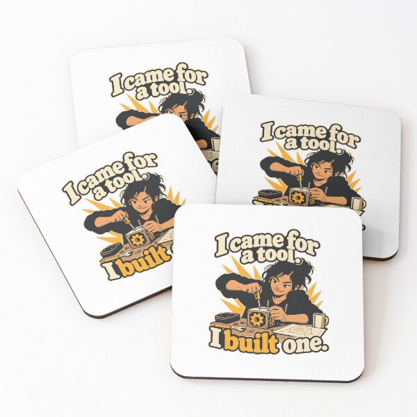 Item preview, I Came for a Tool, I Built One Solo Builder Graphic designed and sold by ThreadQuirk.