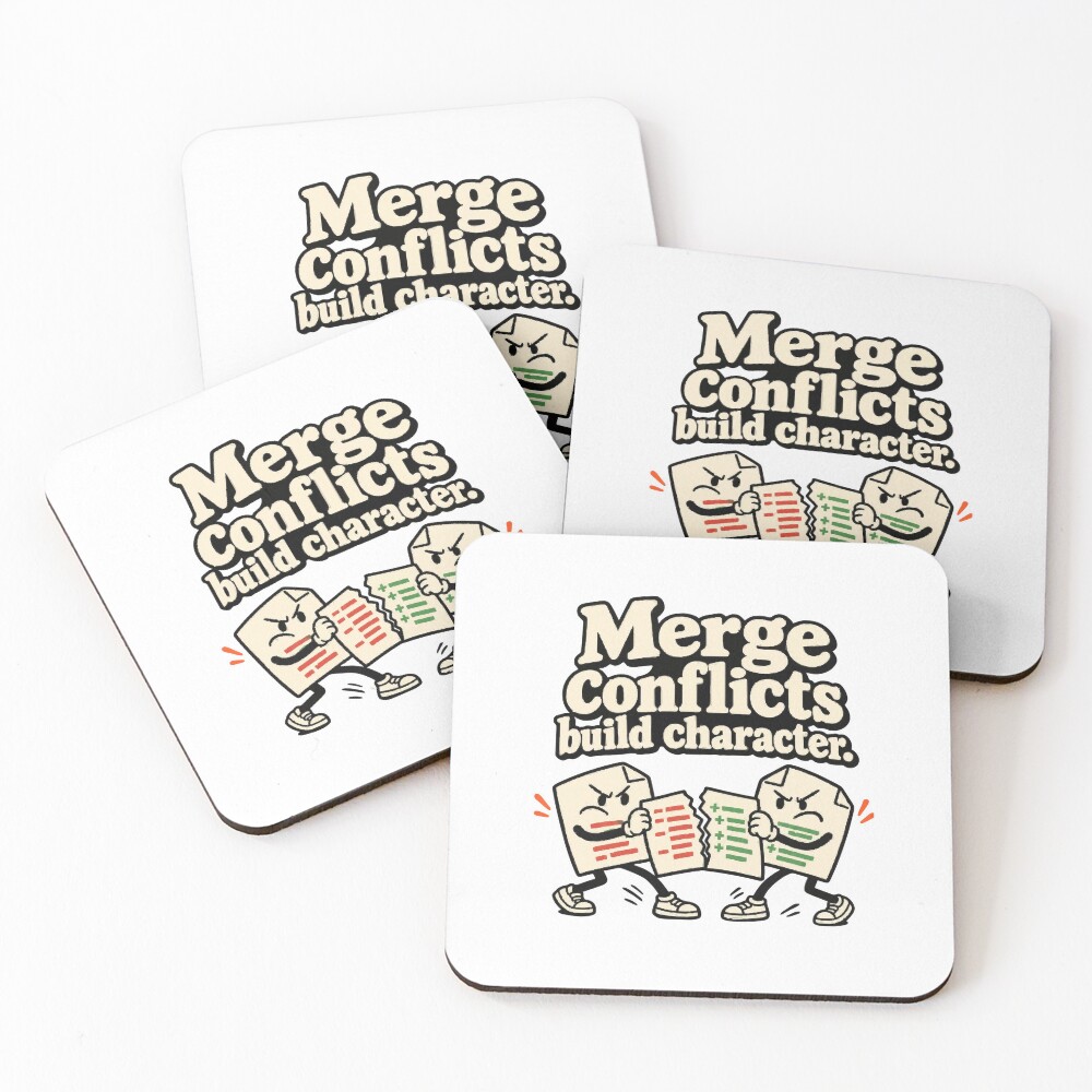 Item preview, Coasters (Set of 4) designed and sold by ThreadQuirk.