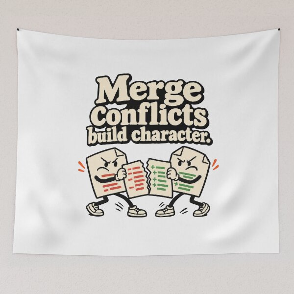 Item preview, Merge Conflicts Build Character Comic designed and sold by ThreadQuirk.