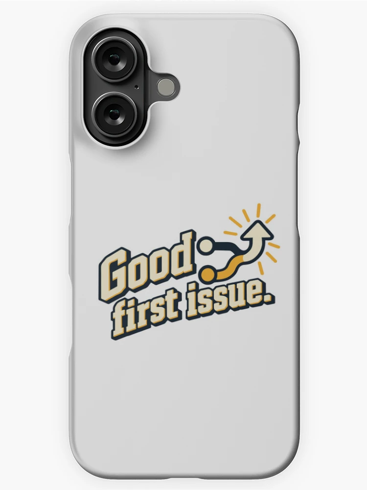 Thumbnail 1 of 4, iPhone Case, Good First Issue Open Source Graphic designed and sold by ThreadQuirk.