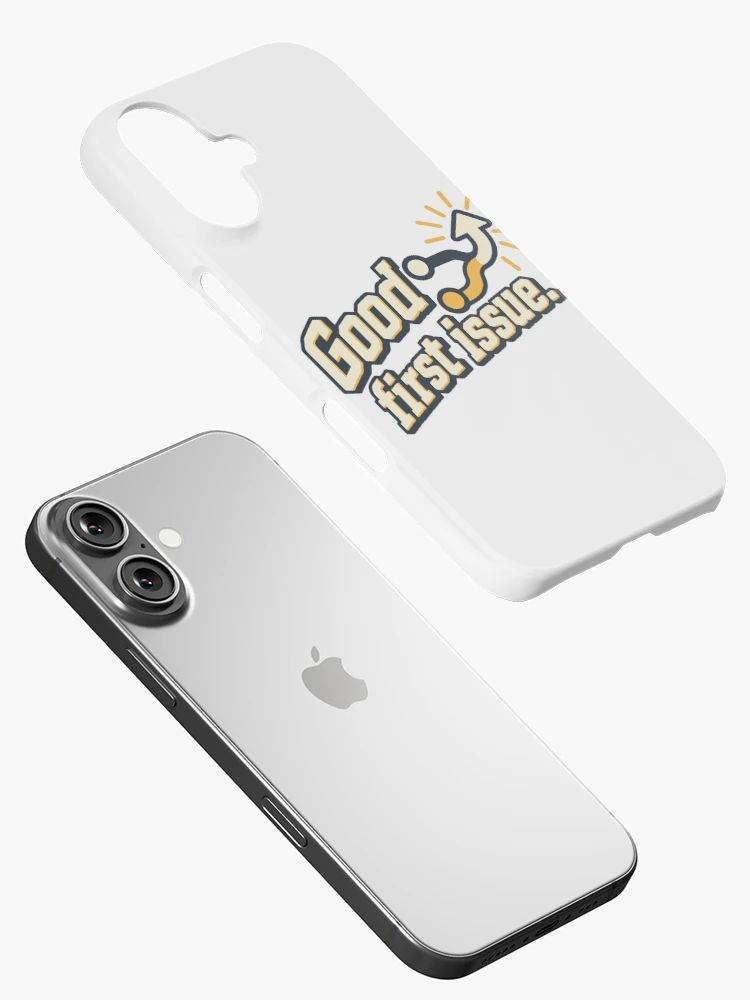 Thumbnail 2 of 4, iPhone Case, Good First Issue Open Source Graphic designed and sold by ThreadQuirk.