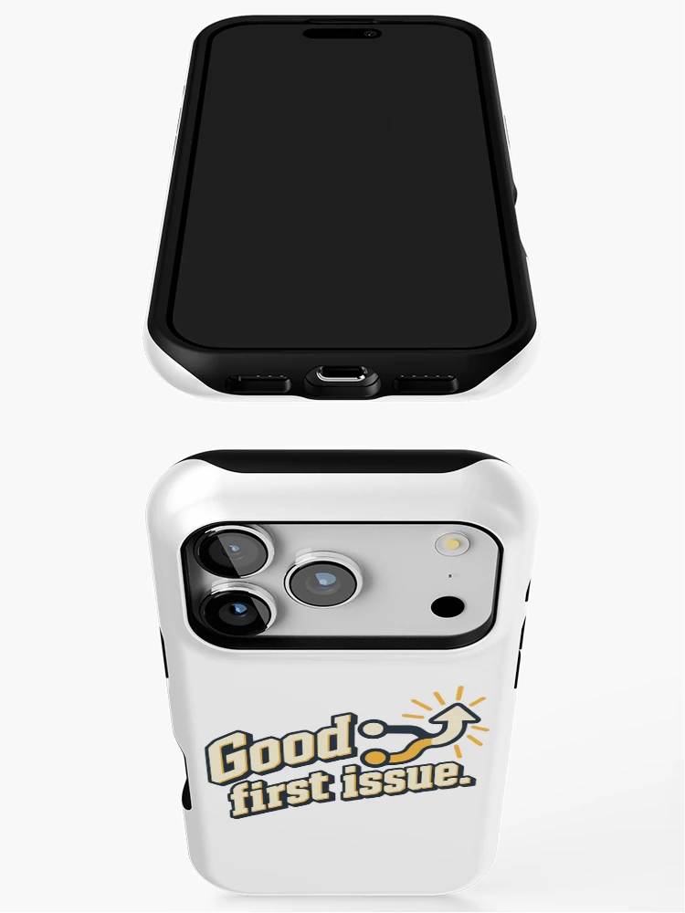 Thumbnail 3 of 4, iPhone Case, Good First Issue Open Source Graphic designed and sold by ThreadQuirk.