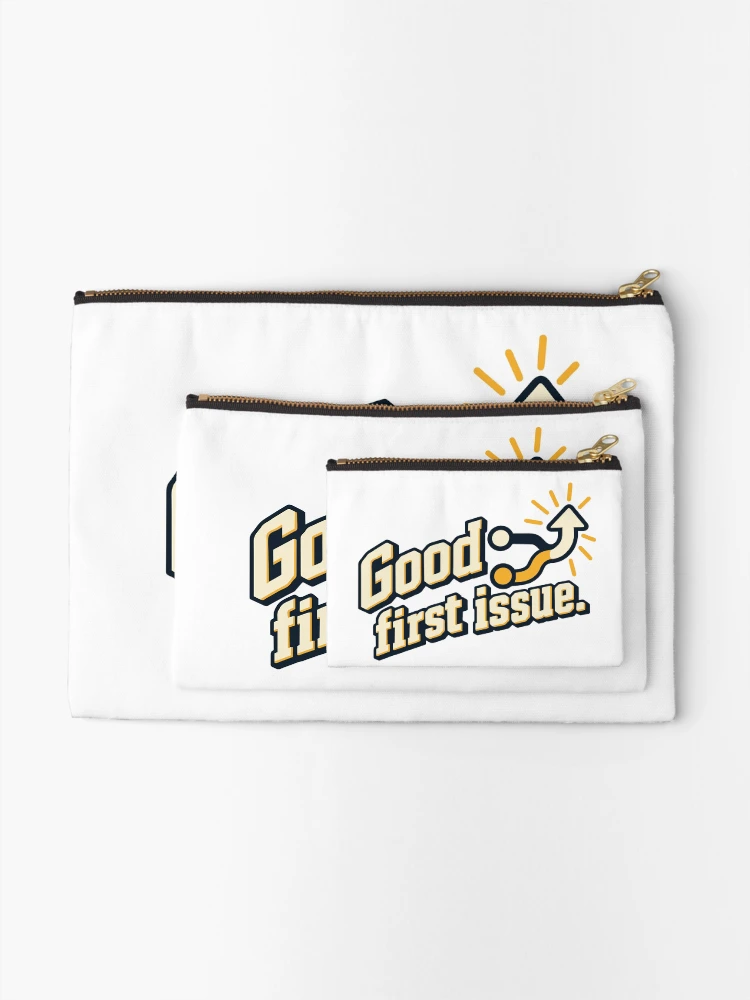 Thumbnail 2 of 4, Zipper Pouch, Good First Issue Open Source Graphic designed and sold by ThreadQuirk.