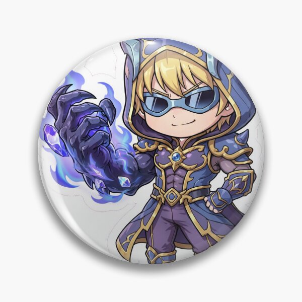 Item preview, Aldous Mistbender Classic Anime Chibi Sticker - Mobile Legends Fan Art designed and sold by Lesley D.