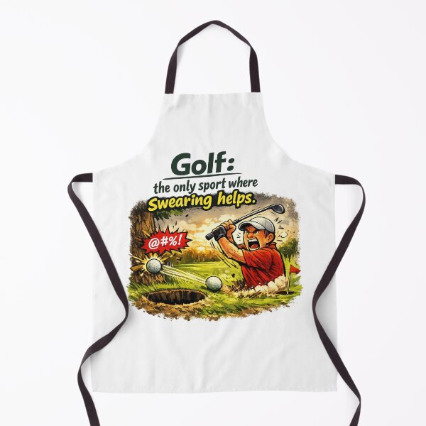 Item preview, Las palabrotas en el golf ayudan al diseño de cómics designed and sold by RMBPrintStudio.