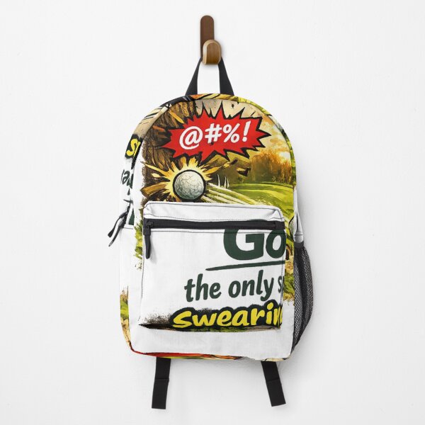 Item preview, Golf Swearing Helps Comic Design designed and sold by RMBPrintStudio.