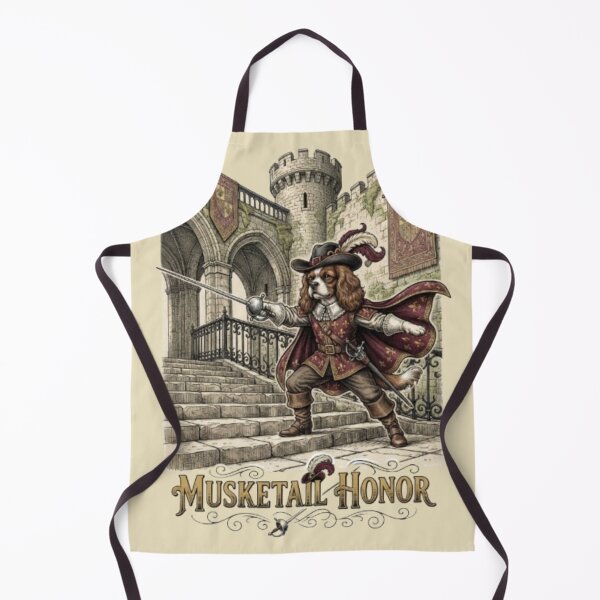 Item preview, Musketail Honor Funny Musketeer Movie Dog Swashbuckling Adventure Spaniel Lover Gift designed and sold by FurRealStudioCo.