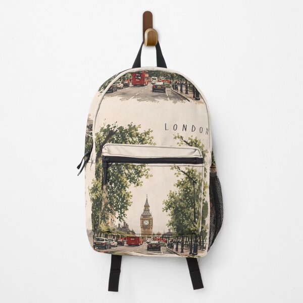 Item preview, London - Minimalist Travel Illustration designed and sold by IslandWild Co.