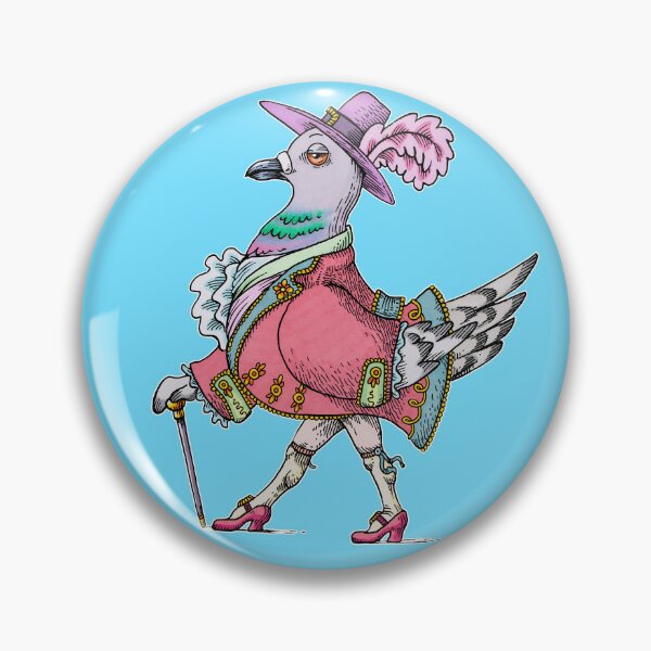 Item preview, Le Marquis DePigeon designed and sold by SpaceCatVisions.