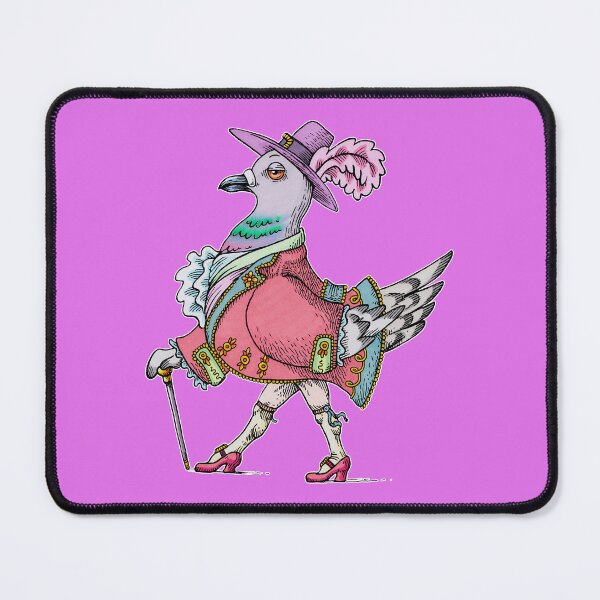 Aperçu de l'œuvre Le marquis de Pigeon créée et vendue par SpaceCatVisions.