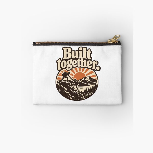 Item preview, Built Together Vintage Outdoor Badge designed and sold by ThreadQuirk.