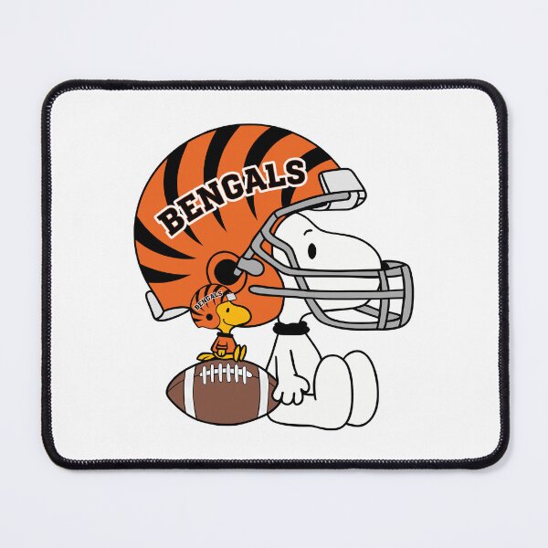 Item preview, Snoopy & Woodstock Cincinnati Bengals Football Retro F824 designed and sold by GLUVY-THEME.