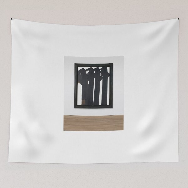Item preview, Pierre Soulages art - Pierre Soulages artist - Pierre Soulages painting - Pierre Soulages abstract art - Pierre Soulages black painting designed and sold by Rohyadalim.