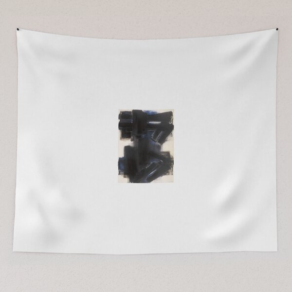 Item preview, Pierre Soulages art - Pierre Soulages artist - Pierre Soulages painting - Pierre Soulages abstract art - Pierre Soulages black painting designed and sold by Rohyadalim.