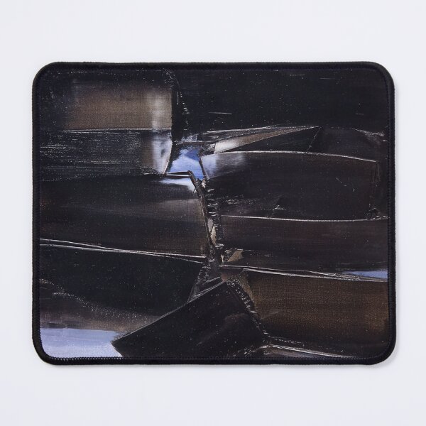 Item preview, Pierre Soulages art - Pierre Soulages artist - Pierre Soulages painting - Pierre Soulages abstract art - Pierre Soulages black painting designed and sold by Rohyadalim.