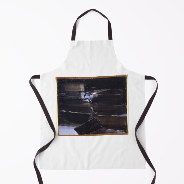 Item preview, Pierre Soulages art - Pierre Soulages artist - Pierre Soulages painting - Pierre Soulages abstract art - Pierre Soulages black painting designed and sold by Rohyadalim.