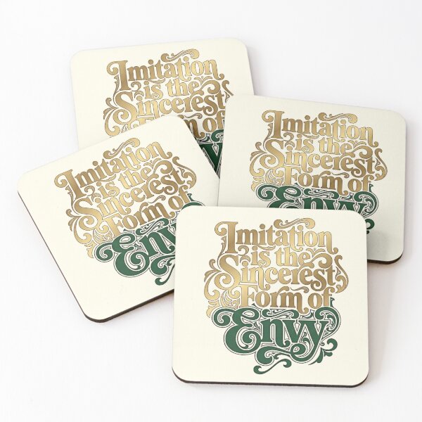 Item preview, Imitation Is The Sincerest Form of Envy Narcissist Copycat designed and sold by QuirkyGuacamole.