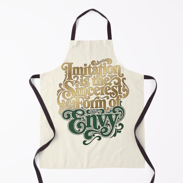 Item preview, Imitation Is The Sincerest Form of Envy Narcissist Copycat designed and sold by QuirkyGuacamole.
