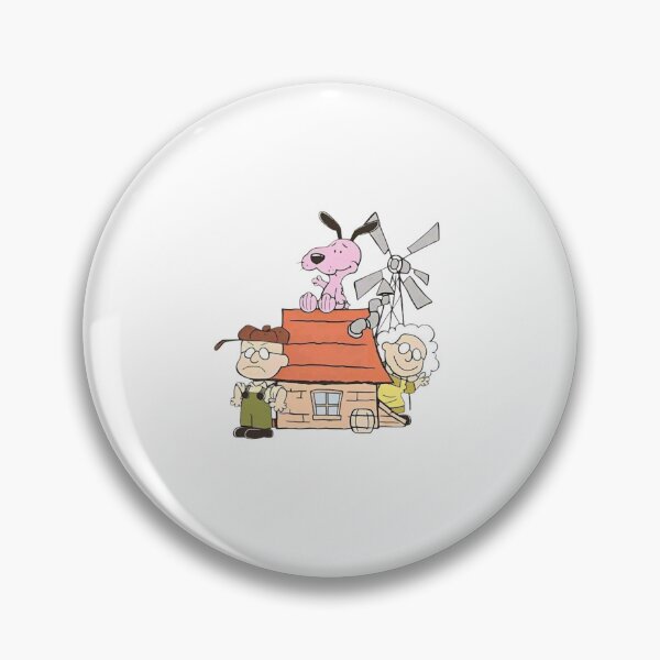 Item preview, Courage the Cowardly Peanuts designed and sold by krowsunna.