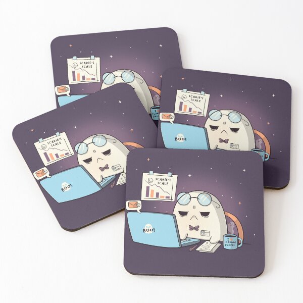 Item preview, Professional Haunter – Funny Kawaii Ghost Office Humor designed and sold by Freecheese.