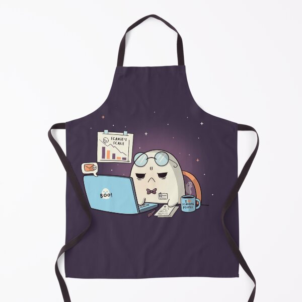 Item preview, Professional Haunter – Funny Kawaii Ghost Office Humor designed and sold by Freecheese.