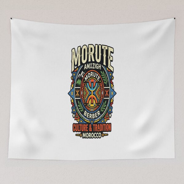 Item preview, Morute Amazigh Berber Culture & Tradition Morocco designed and sold by CatLovers Studio.