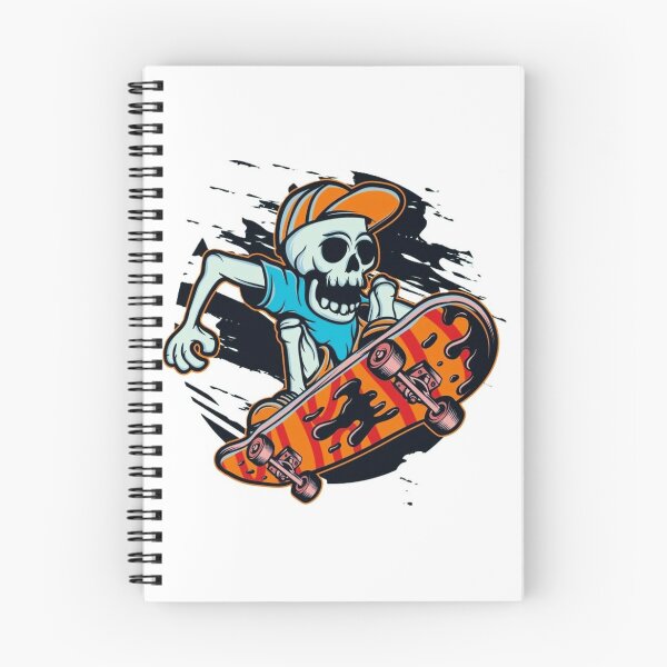Item preview, SKATEBOARDING SKELETON designed and sold by Pabhas.