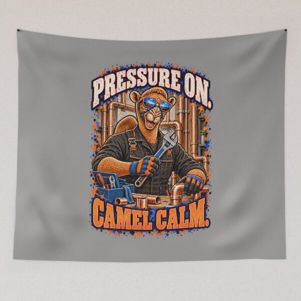 Item preview, Pressure On. Camel Calm – Funny Camel T-Shirt – Funny Camel T-Shirt – Funny Proffessions T-Shirt – Funny Camel T-Shirt Animal Graphic Camel T-Shirt designed and sold by Camel & Quirk.