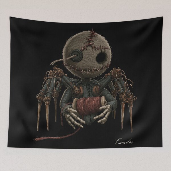Item preview, Mother Needle, Gothic Stitched Nightmare Doll designed and sold by UnstitchedArt.