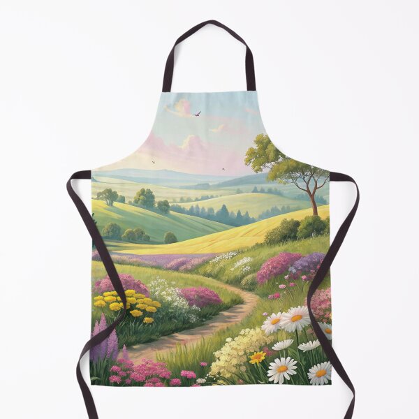 Item preview, Flower Landscape Design – Colorful Floral Nature Scenery designed and sold by Amsafjol.
