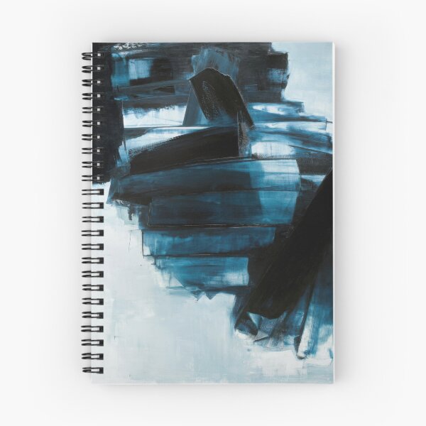 Item preview, Pierre Soulages art - Pierre Soulages artist - Pierre Soulages painting - Pierre Soulages abstract art - Pierre Soulages black painting designed and sold by Rohyadalim.