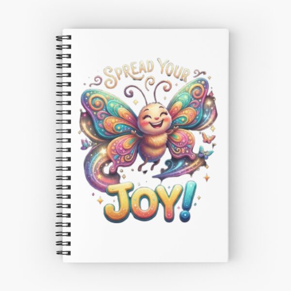 Item preview, Spread Your Joy! Cute Magical Butterfly Fantasy Art designed and sold by Zoolita   Store.