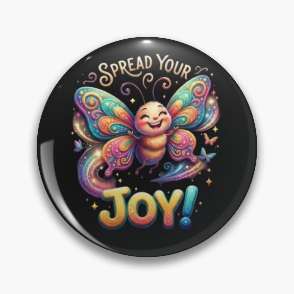 Item preview, Spread Your Joy! Cute Magical Butterfly Fantasy Art designed and sold by Zoolita   Store.