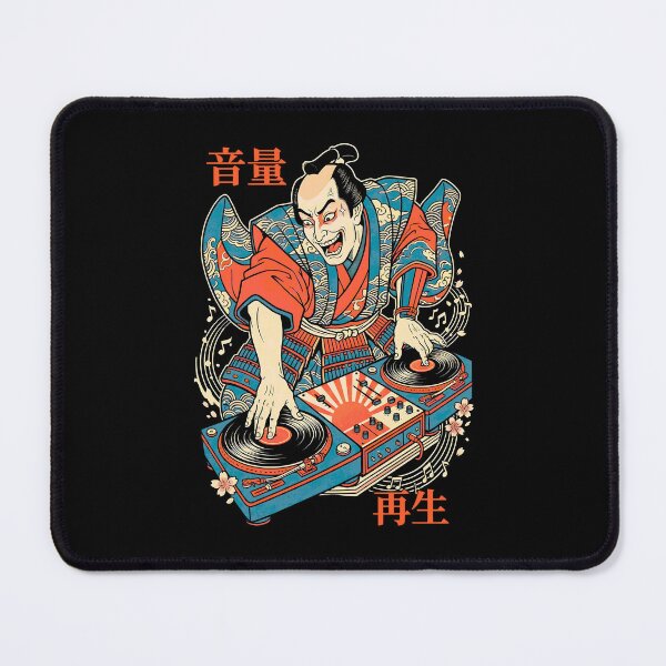 Item preview, DJ Samurai Vinyl Record Music Volume Japanese Kanji designed and sold by GrandeDuc.
