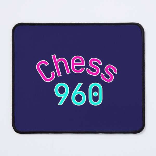 Item preview, Chess 960 Fischer Random Retro 80s designed and sold by PatternAndPawn.