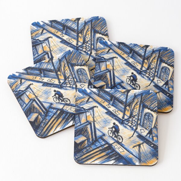 Item preview, Urban Night Ride - Expressive Cycling designed and sold by ClauAndrade.