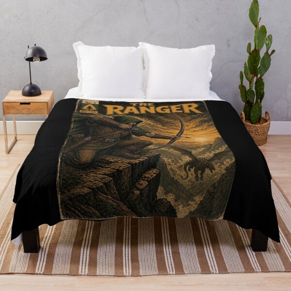 Item preview, The Ranger - Hunter's Mark Retro Comic Cover | TTRPG Fantasy designed and sold by Dice_Goblin_Studio.