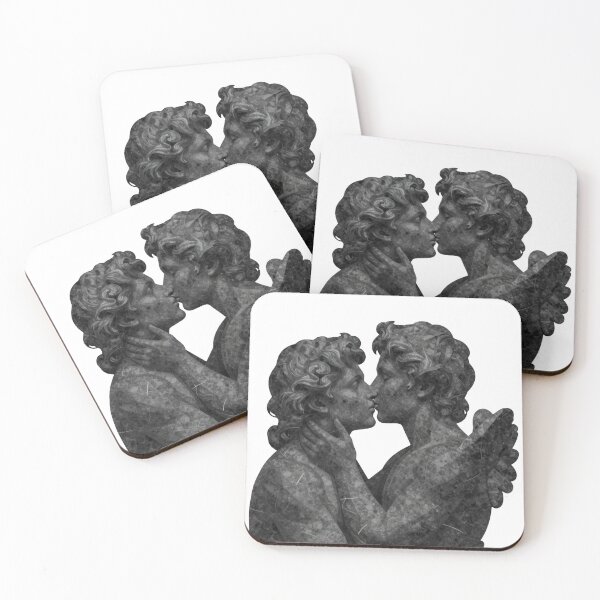 Item preview, Cupid's boundless love - classical statue embrace designed and sold by WildArtIT.