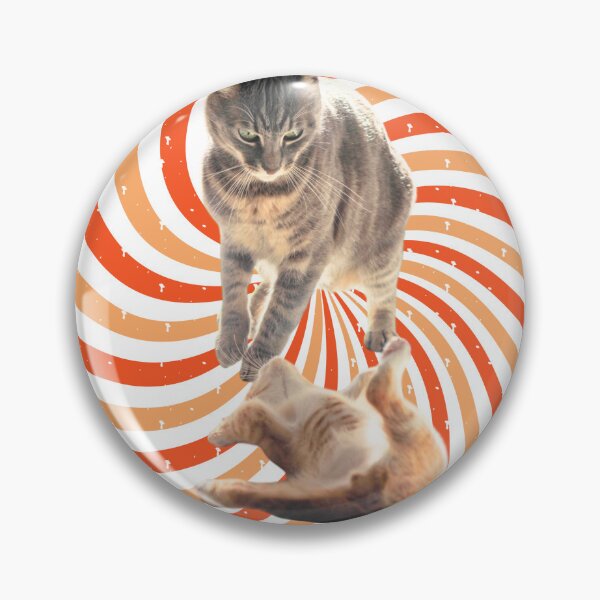 Item preview, Sosette and Mini – Playful Rescue Cats | Funny Cat Design designed and sold by JustPetMe.