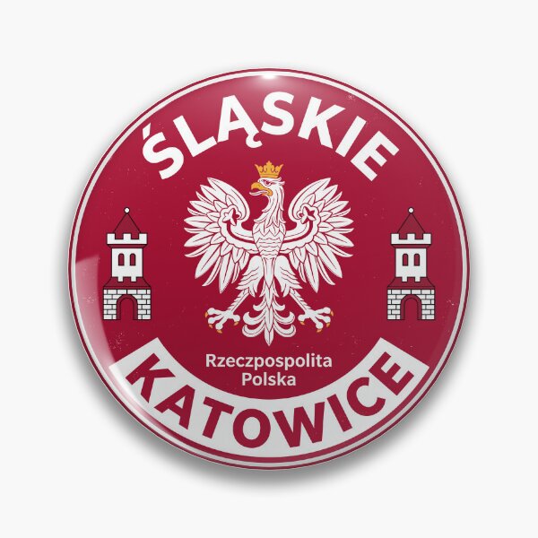 Item preview, Śląskie Katowice Poland Vintage Eagle Emblem designed and sold by Digital Art Works  Hub.