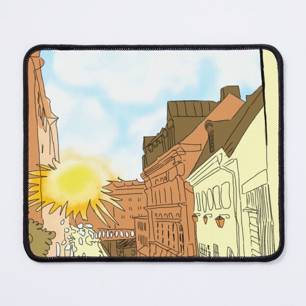 Item preview, Sunset City Path - Nanja's Dreams designed and sold by Birbfactory.