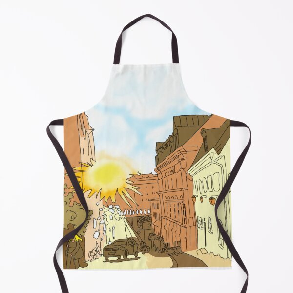 Item preview, Sunset City Path – Nanja’s Dreams designed and sold by Birbfactory.