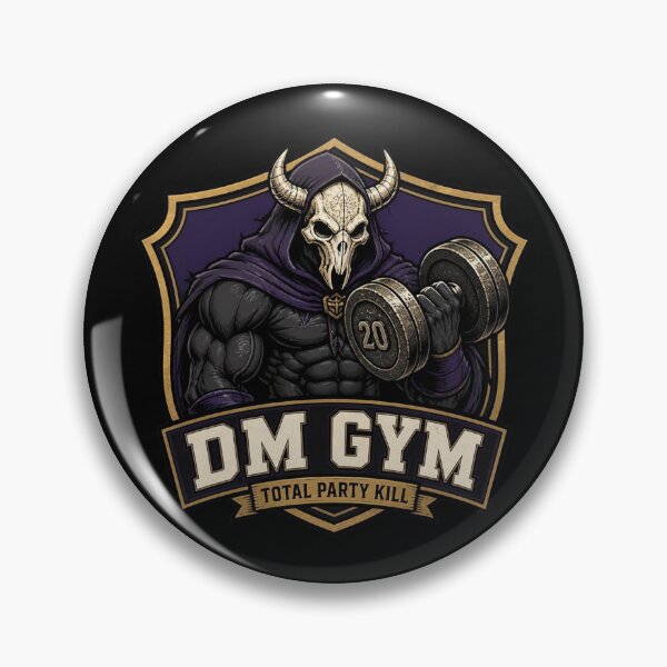 Artikelvorschau, DM Gym Total Party Kill Hardcore Powerlifting RPG entworfen und verkauft von Dice_Goblin_Studio.
