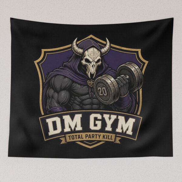 Item preview, DM Gym Total Party Kill Hardcore Powerlifting RPG designed and sold by Dice_Goblin_Studio.
