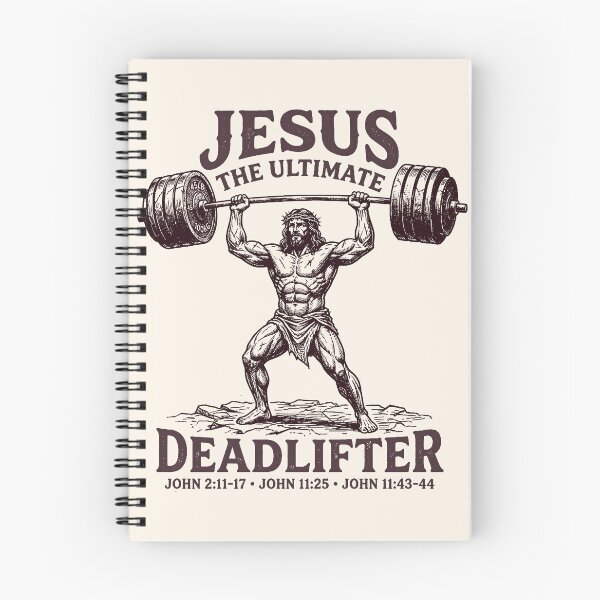 Item preview, Funny Jesus The Ultimate Deadlifter designed and sold by legendaryskins.